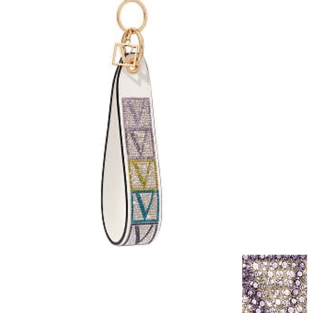 Victoria secret wristlet keychain